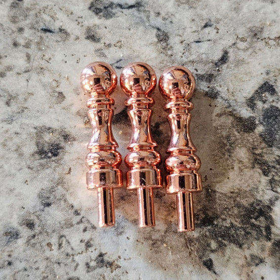 Deluxe 7/64" Metal Cribbage Pegs Set of 12
