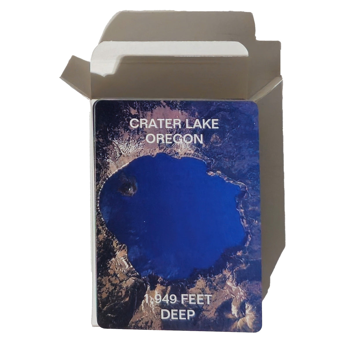 crater lake playing cards