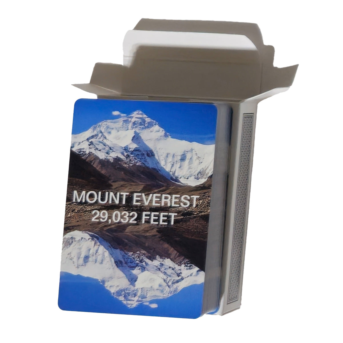 playing cards mount everest