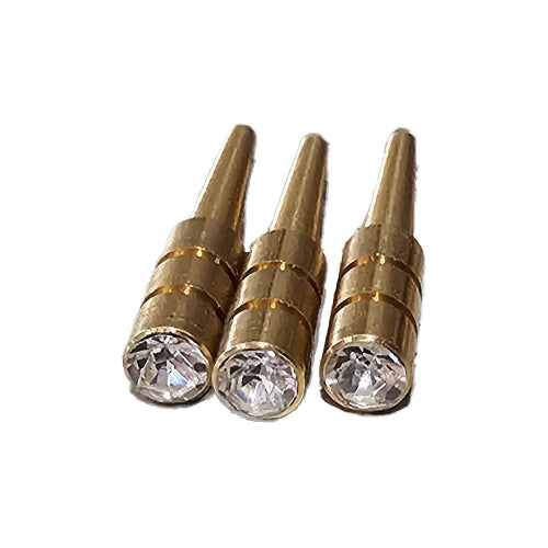 1/8" Crystal Tapered Metal Cribbage Replacement Pegs