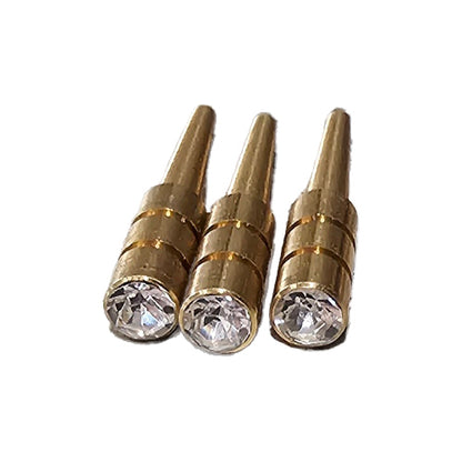 1/8" Crystal Tapered Metal Cribbage Replacement Pegs