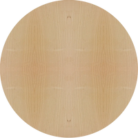 Maple Hardwood - 15x15 Round