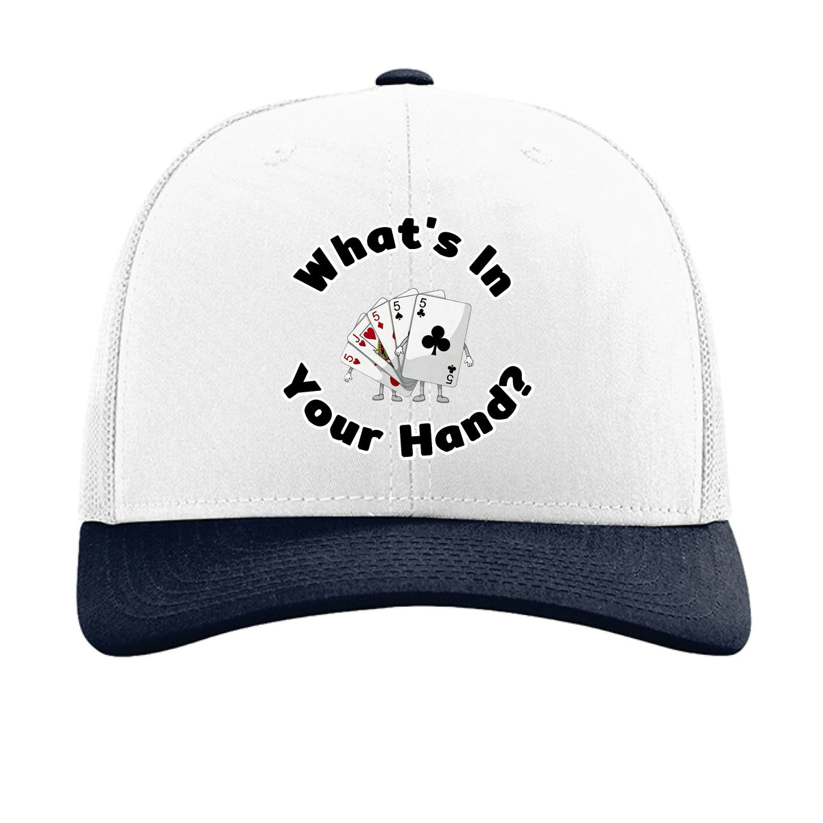 White/ White/ Navy - FRONT